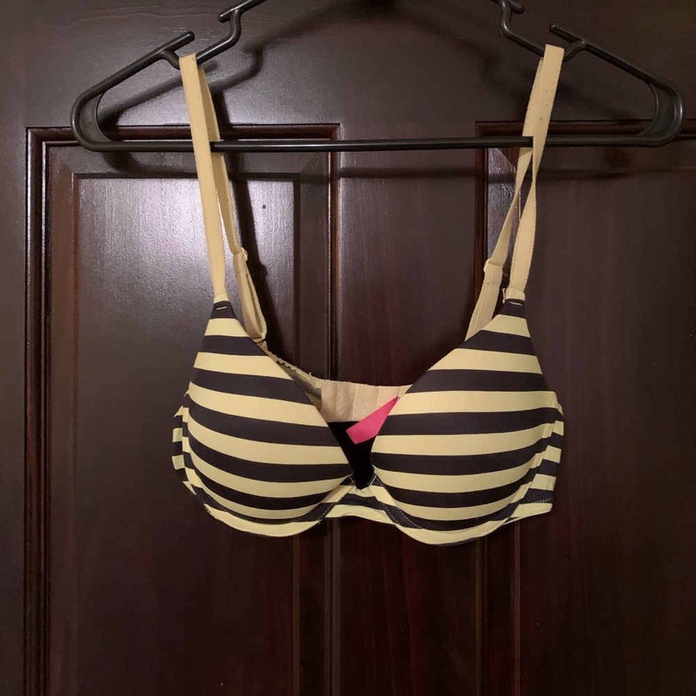 Pink bra
